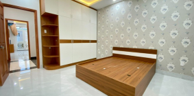 Nhà phố liền kề Gò Vấp, 1 trệt 2 lầu 5wc, sổ hồng riêng, hoàn thiện gần 90%