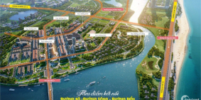 Duy nhất 1 lô góc sát công viên Indochina Riverside Complex, giá chỉ 24tr/m2