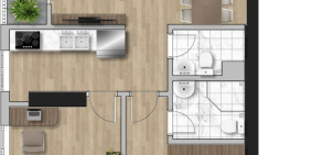 ÉT O ÉT. CHỈ VỚI 450 TRIỆU SỞ HỮU CĂN HỘ 2PN 2WC CAO CẤP SMARTHOME – DỰ ÁN TECCO