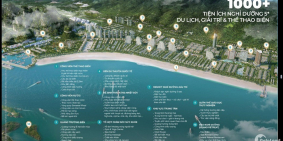 SUẤT NGOẠI GIAO BIỆT THỰ SONASEA VÂN ĐỒN 240m2, 360M2 CHÍNH DIỆN BIỂN