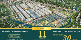 Nền Kiên Giang Ngay Trung Tâm Thị Trấn Minh Lương