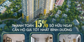 Thanh toán chỉ 15% ( ~ 275 triệu) sở hữu ngay căn hộ Bcons Polygon