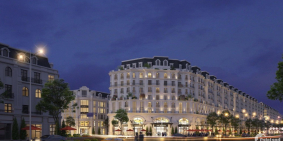 Lâu đài trên đại lộ Biển trung tâm thành phố Tuy Hoà