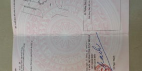 Bán 143,5 m2 đất 2 mặt tiền khu Tái định cư Thành Hải Phan Rang