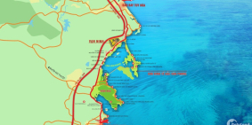 Đất nền sổ đỏ Mặt tiền Quốc Lộ 1A , Vạn Ninh , Khánh Hòa.