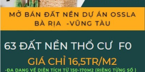 ĐẤT NỀN THỔ CƯ NGÂN HÀNG HỖ TRỢ 75% CÔNG CHỨNG NGAY - GIÁ ĐẦU TƯ SIÊU LỢI NHUẬN