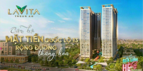 Căn hộ mặt tiền quốc lộ 13,giá từ chủ đầu tư chỉ từ 1,4 tỷ/căn,cách thủ đức 15p