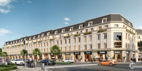 Boutique hotel 6 tầng view nhìn vào phố đi bộ regal lake walk và công viên