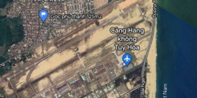 Lô đôi khu Tái Định Cư Uất Lâm gần Sân bay 14x21m lộ giới vỉa hè 9m giá rẻ