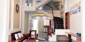 Bán Nhà 1L1T Mặt Tiền Đường Nhựa 9M, 80m2, Sổ Hồng Riêng, Giá 2.128 Triệu