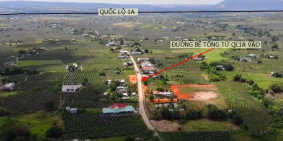 Bán Gấp Lô Đất 2 Mặt Tiền Đường Bê Tông, Gần Khu Dân Cư, SHR