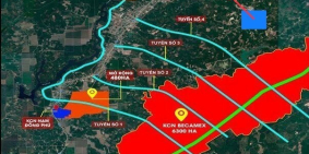 Đất thổ cư KCN Becamex Đồng Phú 6300ha, sát UBND Tân Lợi, Cách hồ Tân Hòa 1km