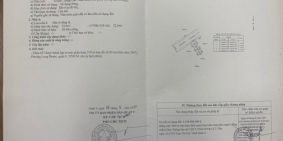 Bán lô đất đường 1 Long Phước ngay cầu Long Đại đang hoàn thành giá tốt