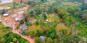 ĐẤT NGHỈ DƯỠNG SUỐI TRONG ĐẤT CÓ NHÀ SÀN, CÓ AO, VIEW CÁNH ĐỒNG