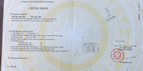 BÁN NHÀ MẶT TIỀN BÙI THỊ ĐIỆT,CỦ CHI 5X22M,GIÁ 2,4 TỶ.LH:0988189768