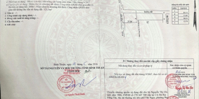 Bán đất Vip giá Rẻ Ngay Chợ Tân Hà, 3 mặt tiền QL55, 12x51m, sẵn 100 đất ở