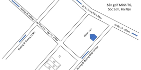 Bán 93.5m2 đất giãn dân Thái Lai, Minh Trí, Sóc Sơn, Hà Nội giá rẻ 1.05 tỷ
