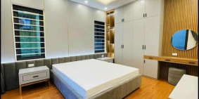 Bán nhà riêng 4 tầng tại chợ Kẽ Vẽ, DT 45m2 với 2 mặt thoáng, sân rộng thoải mái