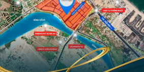 Sở hữu đất nền sát sông Cổ Cò- cách Cocobay 3km chỉ 1,7ty/nền