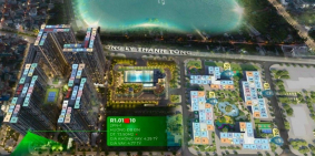 Độc quyền căn 2PN+1 tòa R1.01 The ZenPark, tầng 21 view vườn Nhật, hồ cá Koi