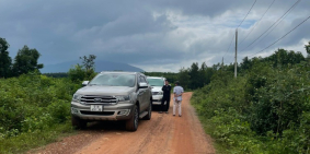 Cần bán 1090m2 đất cây lâu năm 2 mặt tiền đường tại Xuân Hiệp gần QL1A