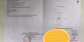 Chủ cần tiền bán gấp mặt tiền đường 33 Trần Phú, Điện Thắng Trung. Dt 150m2 - b9