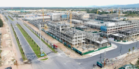 Bán ngoại giao shophouse mặt biển đường 22,5m, xây 4,5 tầng, trả góp 2 năm không