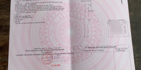 Hot - Lô đất diện tích 200m2 60m2 thổ cư - Mặt tiền đường Nguyễn Công Chứ