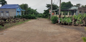 Chính chủ cần ra lô đất 2 mặt tiền, Ấp 7 Sông Trầu , Thổ Cư 100% Sổ Hồng Riêng