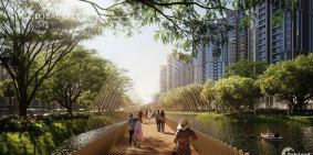 Bán căn Shophouse The Global City View nhạc nước và TTTM giá 58 tỷ