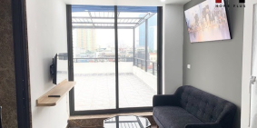 Cho thuê Căn hộ 110m2 full đồ, 1PN 1PK – Mặt phố view hồ Phạm Huy Thông giá 15tr