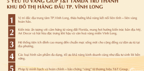 T&T TAMDA – NIỀM TỰ HÀO CỦA NHÀ ĐẦU TƯ ĐẲNG CẤP