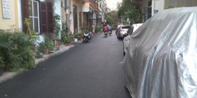 Phân lô quân đội 50m2, từ t2 đua ra 55m2 4 tầng mặt tiền 3,9m giá 6,15tỉ