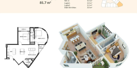 Bán căn hộ chung cư dự án Vina2 Panorama view cực đẹp, sở hữu sổ hồng lâu dài