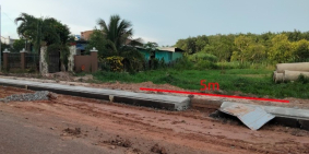 Bán lô đất cạnh nhà, 300m2 thổ cư 100m. giá thu về 630 triệu