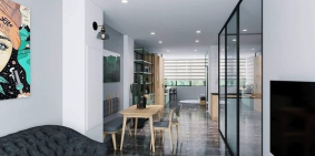 Rooftop Phạm Huy Thông view hồ Ngọc Khánh