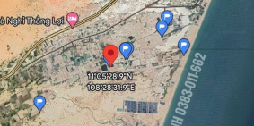 Bán gấp sào đất mặt tiền đường sát biển giá chỉ 2,5 tỷ