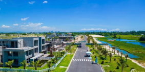 Chỉ với 1ty2 đầu tư ngay lô đất đẹp ven sông Cổ Cò, Trục đường đi ĐN-QN