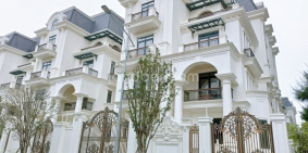 Biệt thự đơn lập lô góc cực đẹp phố Lê Đức Thọ, có hầm đậu xe cực rộng