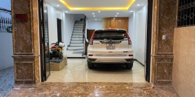 Bán nhà Hoàng Ngân, gara 7 chỗ 6 tầng thang máy lô góc, ngõ thông kinh doanh.