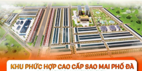 Tổ hợp khu đô thị Sao Mai phố đà Thanh Hoá
