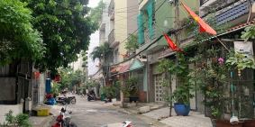 (Tân Bình) cần bán nhanh, gấp nhà 2mặt tiền hẻm xe hơi Tân Sơn 76m2,2tầng 8tỷ.