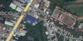 Nền đẹp trục chính khu dân cư quân đội cái răng