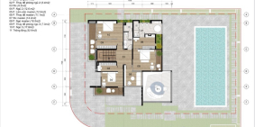 Chính Chủ Bán Biệt Thự Đảo Ngọc 3 tầng Full Hồ Bơi View Sông Ven Biển Đà Nẵng