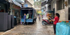 CHỈ 5.4, HẺM 8M XE HƠI THÔNG KINH DOANH, 4 TẦNG, LÊ HỒNG PHONG QUẬN 10.