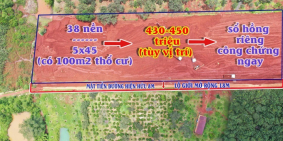 ĐẤT NỀN BÌNH PHƯỚC, GIÁ 450 TRIỆU NỀN THÁNG 03-2023