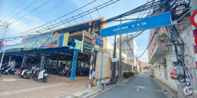 Nhà 2 lầu Góc 2 mặt tiềm hẻm 115 đường CMT8