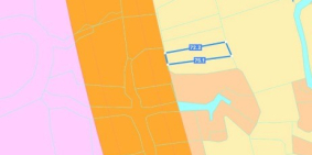 Cần bán 3 lô đất vườn mặt tiền Liên Cảng xã Phú Hữu, Nhơn Trạch, SHR