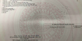 Lô đất 7m mặt tiền ngay khu dân dân trung tâm thị trấn đất đỏ, huyện đất đỏ.