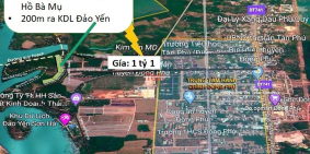 Đất chính chủ cần bán tại TT Tân Phú, Bình Phước chỉ 200m ra KDL Đảo yến, Hồ Bà